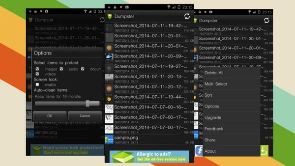 dumpster android recovery