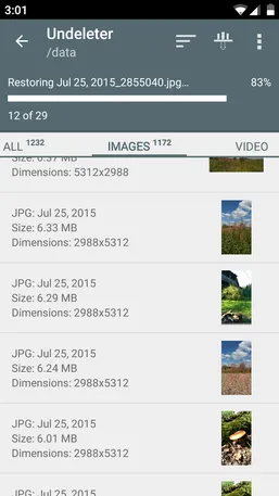 undelete app for android