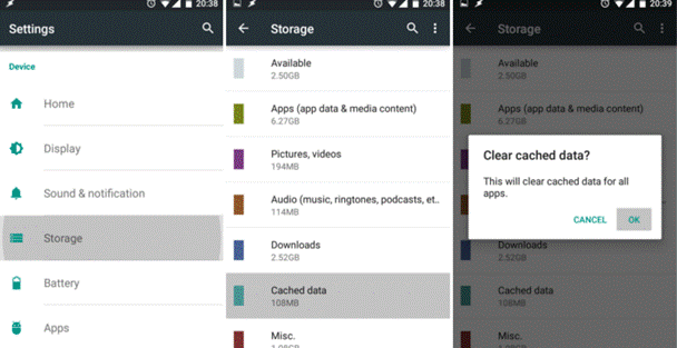  Clean Cache on Android