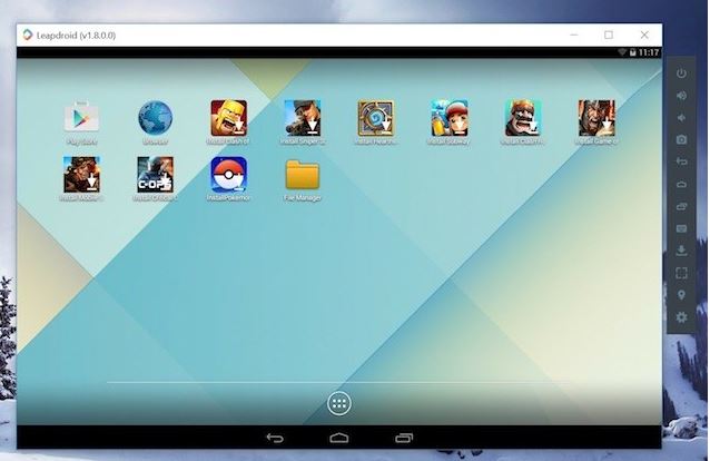 LeapDriod PC Emulator