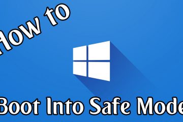 safe mode windows 10