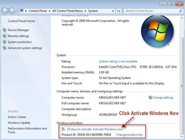 windows activation