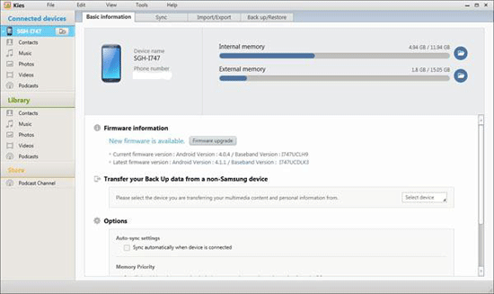 Samsung Kies
