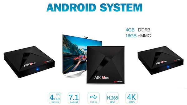 a5x max tv box