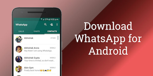 whatsapp messager android