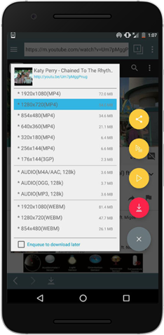 tubemate for Android
