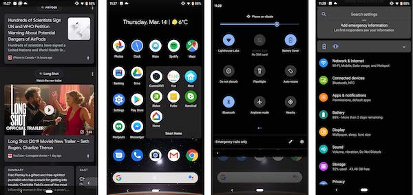 Dark Theme Android Q