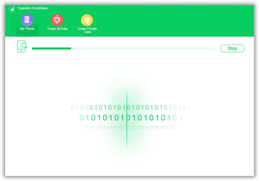 Alle Daten auf Android scannen
