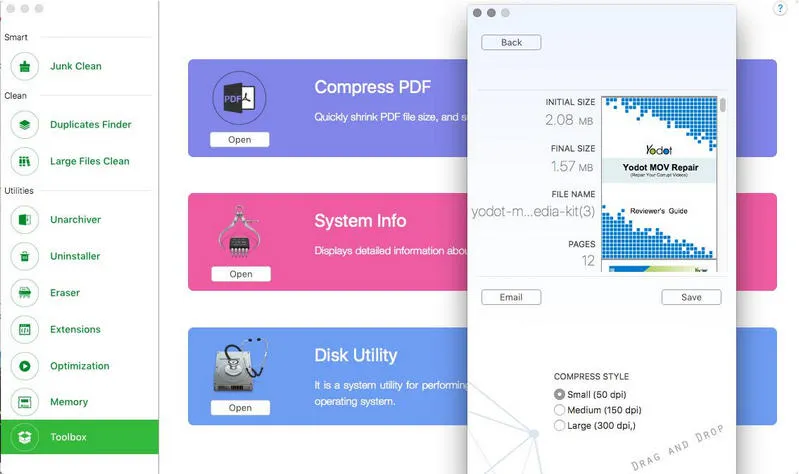 Dateigröße reduzieren PDF