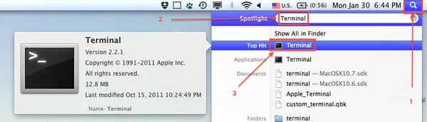 Dateien über Terminal entpacken