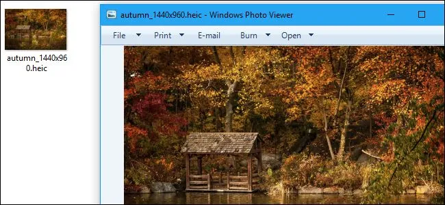 Windows 10 HEIF-Bild-Erweiterung