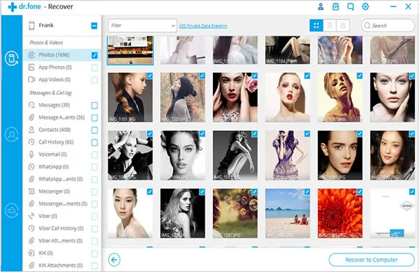 Nachrichten von iPhone wiederherstellen