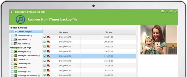 DiskLab für iOS Screenshot