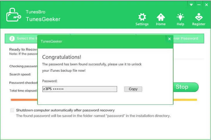 Finden Sie Ihr Passwort