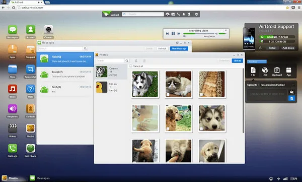 AirDroid-Fotobackup