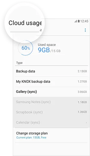 Foto löschen Samsung Cloud