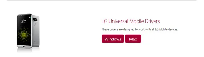 LG USB-Treiber für Mobilgeräte