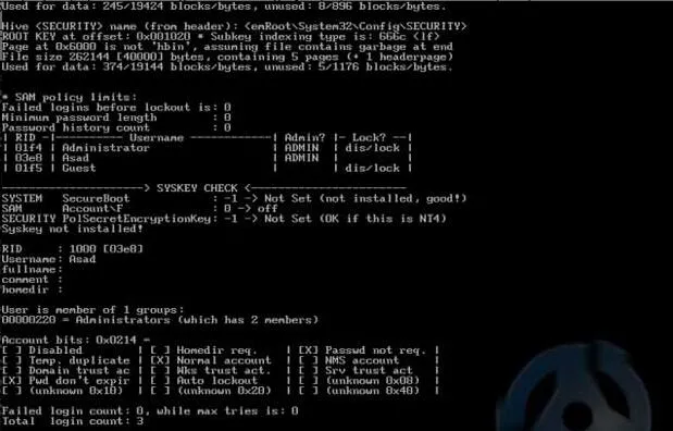 Passwort mit Trinity Rescue Kit zurücksetzen