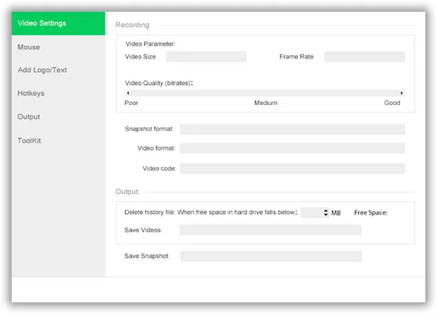 TunesBro Screen Recorder en Progreso