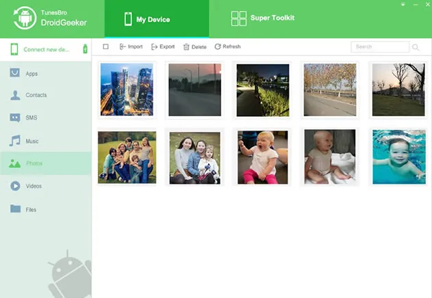 Exporter des messages depuis Android