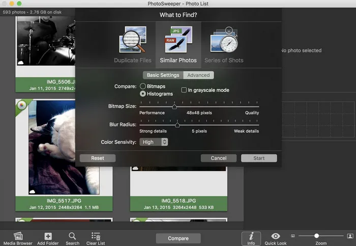 PhotoSweeper pour Mac