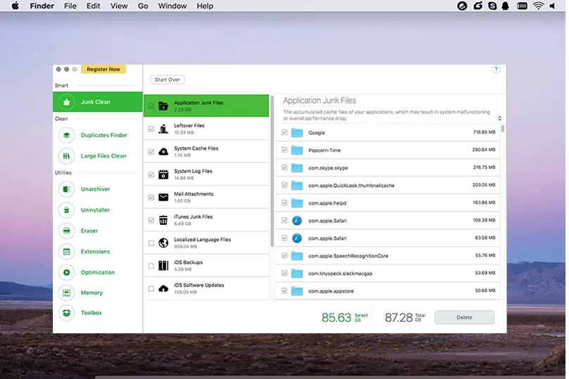 nettoyage des fichiers inutiles