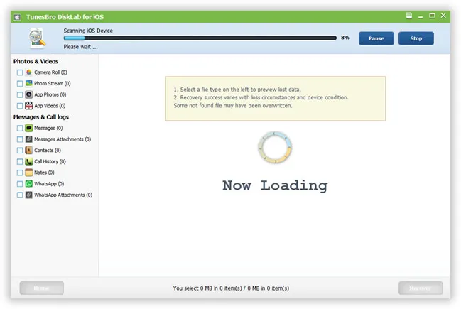 Analyser vos photos supprimées de l'iPhone