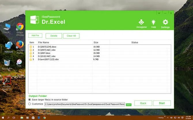 TunesBro Suppression de Mot de Passe Excel