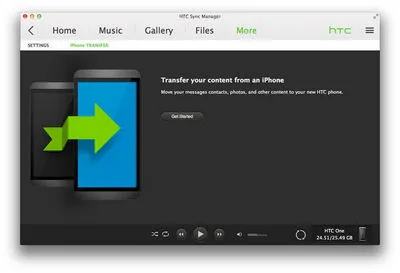 gestionnaire de synchronisation htc