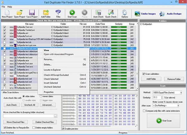 Fast Duplicate File Finder