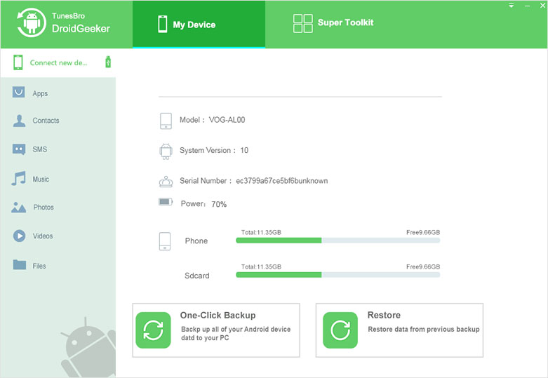 android transfer connect