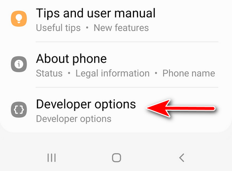  enable USB debugging on Android