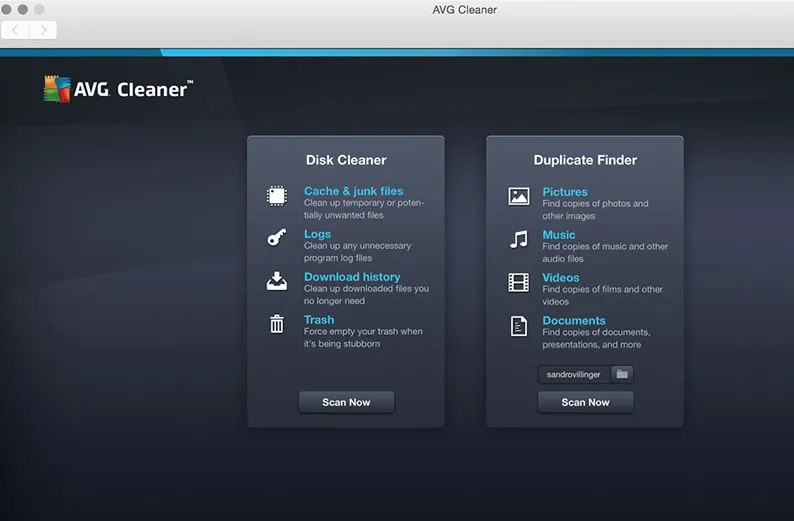 AVG Cleaner for Mac