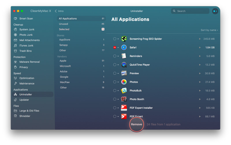 best way to remove apps from mac