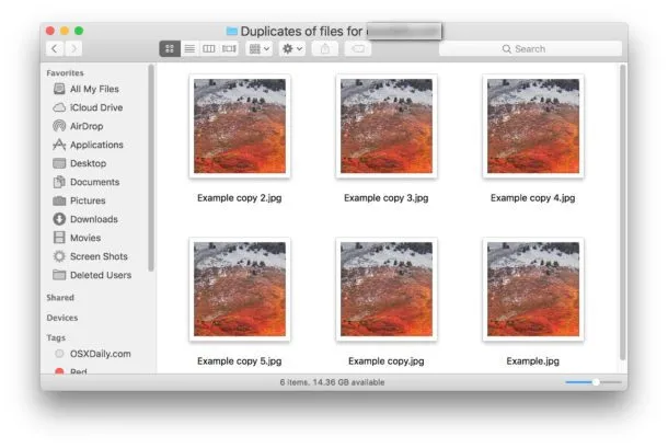 Duplicate photos finder