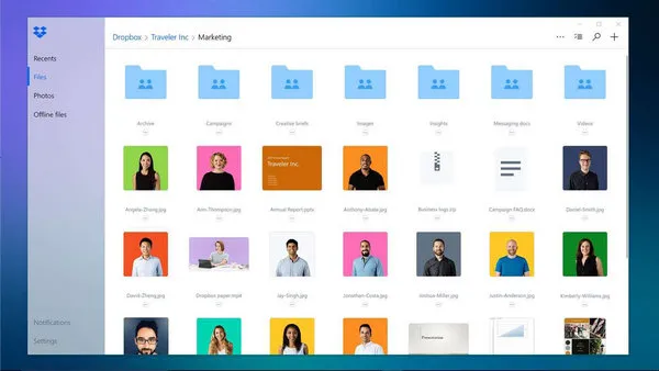 Dropbox Windows App