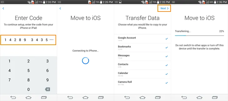 move to ios transfer