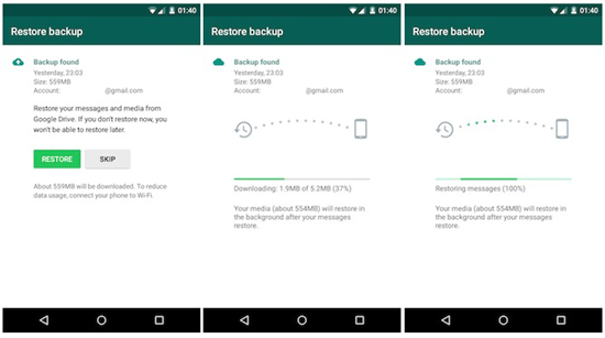 restore whatsapp from sd card restore whatsapp from sd card