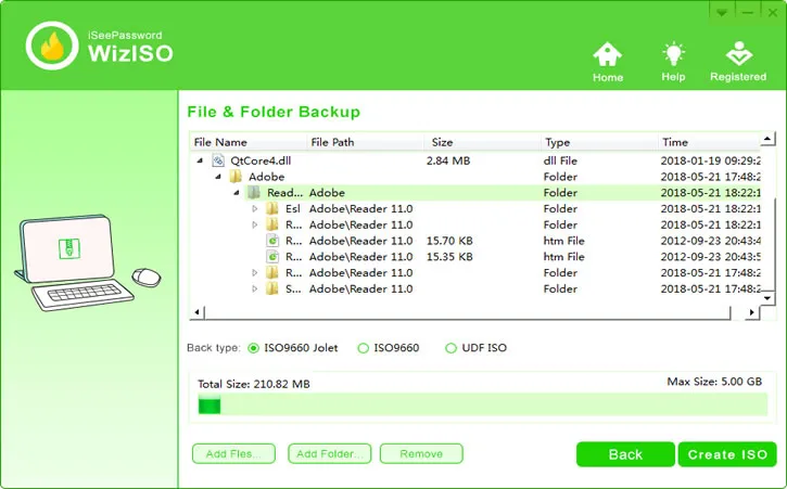 Add File, Folders to the Program 