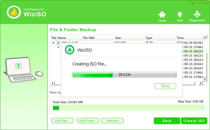 Creating ISO Image from Folders 