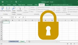 Lock Excel