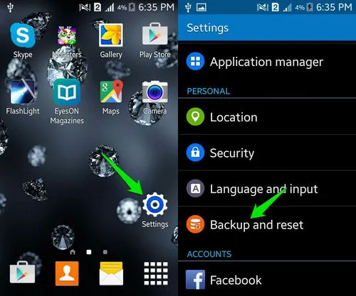 backup android phone