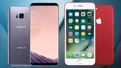  iPhone 7 vs galaxy s8