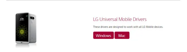 LG USB Driver for Mobile