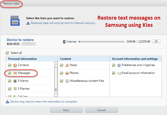 Backup messages galaxy s5 s8 Backup messages galaxy s5 s8