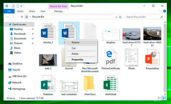 برنامج استعادة الملفات المحذوفة من الكمبيوتر ويندوز 8 بعد الفورمات
