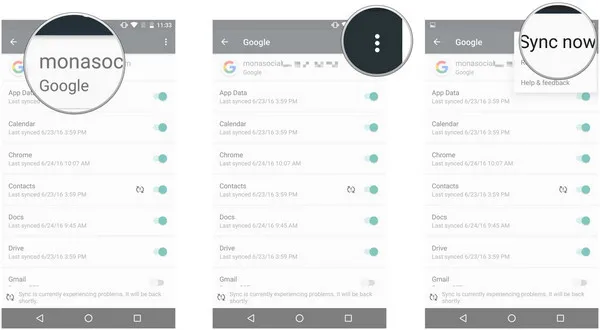 Sync Contacts on Android