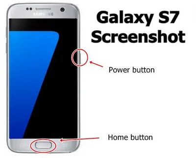 take screen shot galaxy s7