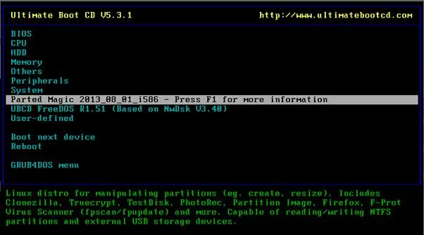 Ultimate Boot CD 