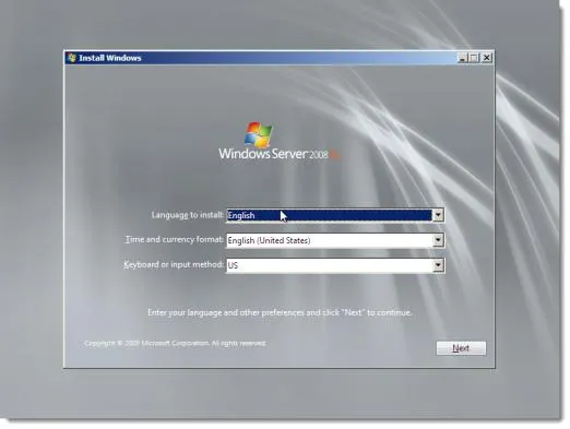 Windows Server 2008 Password Reset